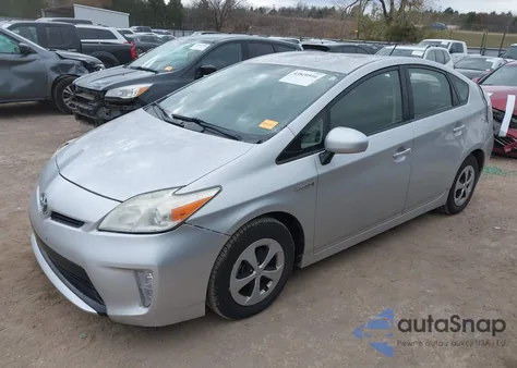 2013 Toyota Prius Two from USA, damaged, VIN JTDKN3DU2D5576786